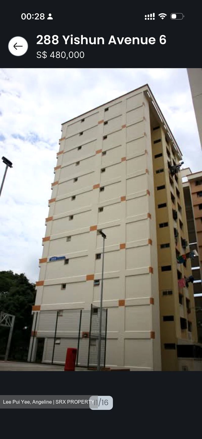 Blk 288 Yishun Avenue 6 (Yishun), HDB 5 Rooms #586535091